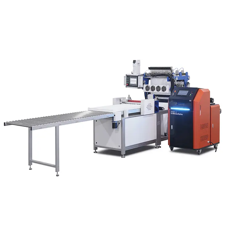 Fiberglas sentetik ortam filtresi üretim hattı